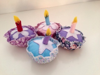 Purple Cupcake Set