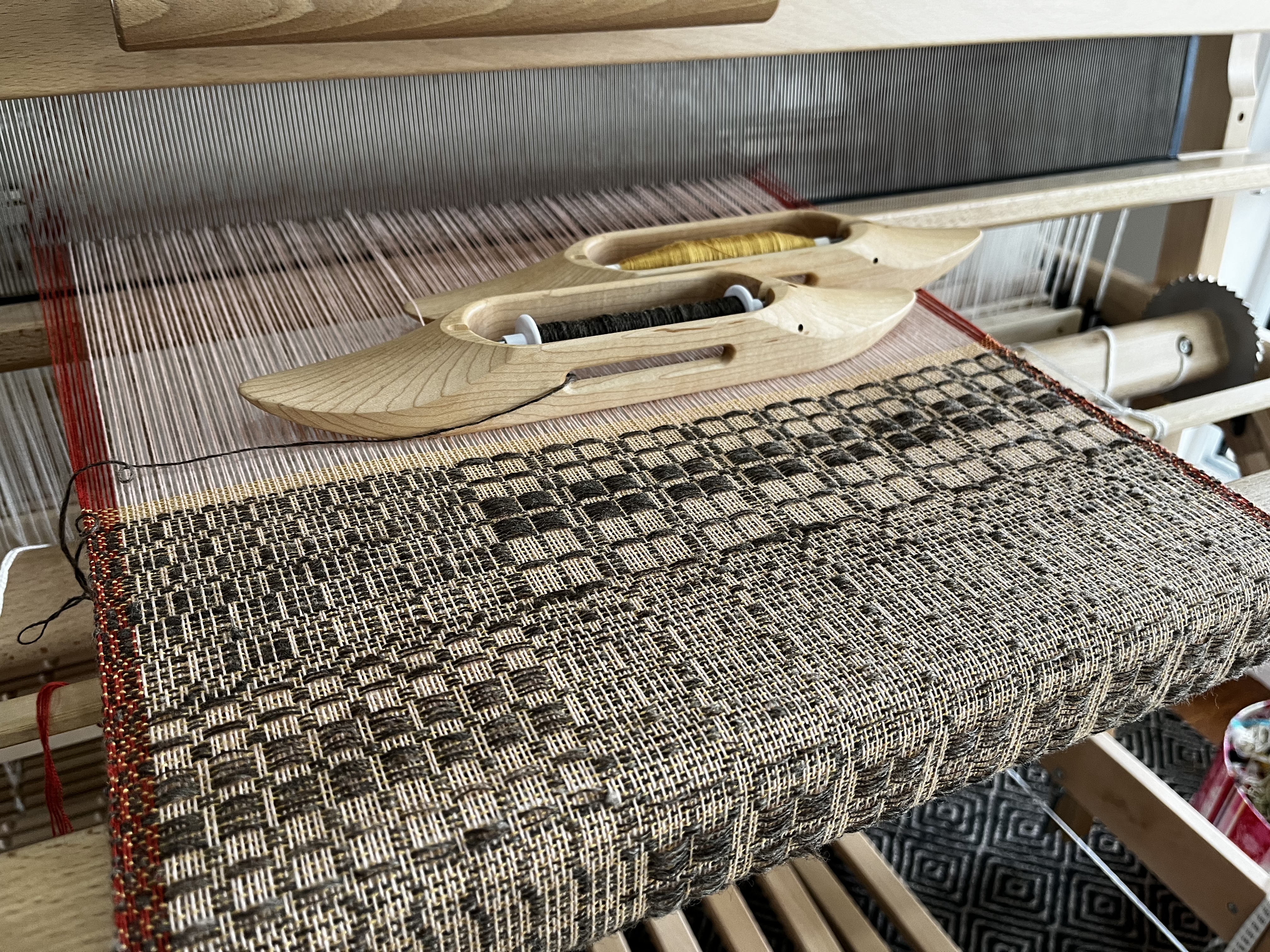 Spinning to weave
